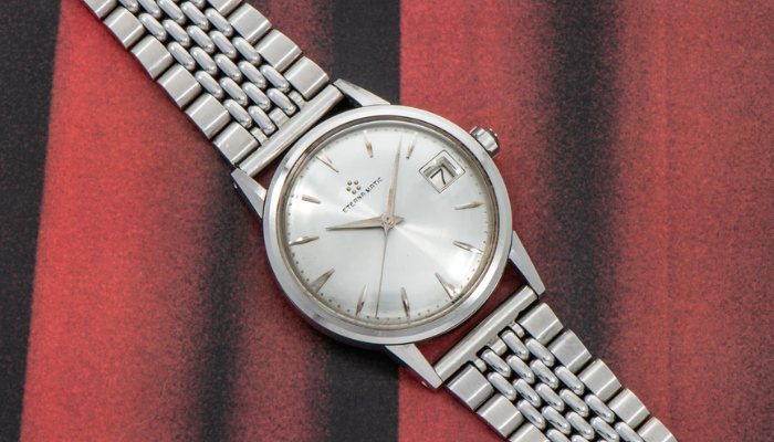 Eternamatic 3003 170-t watch stainless steel integrated bracelet