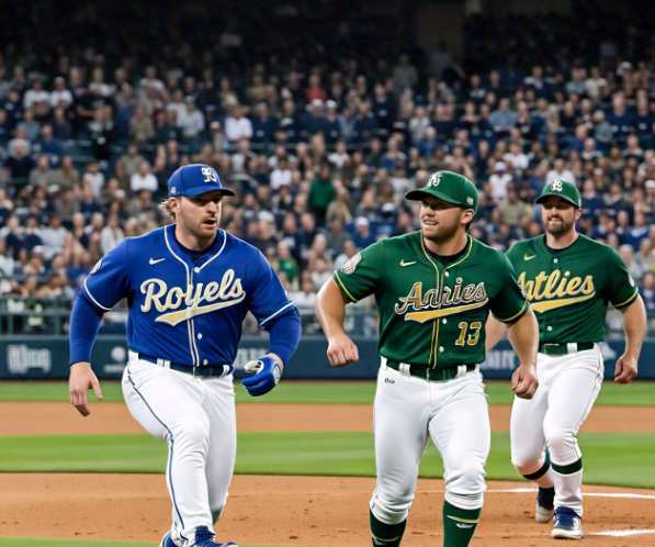 Kansas City Royals vs Oakland Athletics Match Player Stats