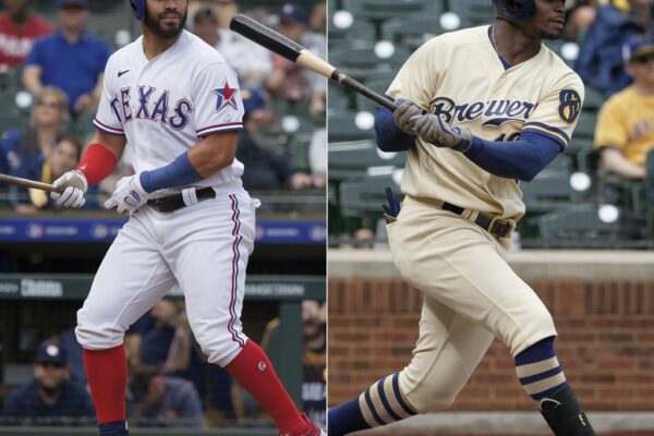 Texas Rangers vs Milwaukee Brewers Match Player Stats