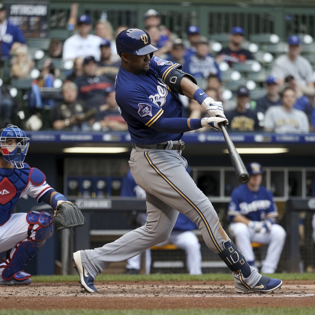 Texas Rangers vs Milwaukee Brewers Match Player Stats