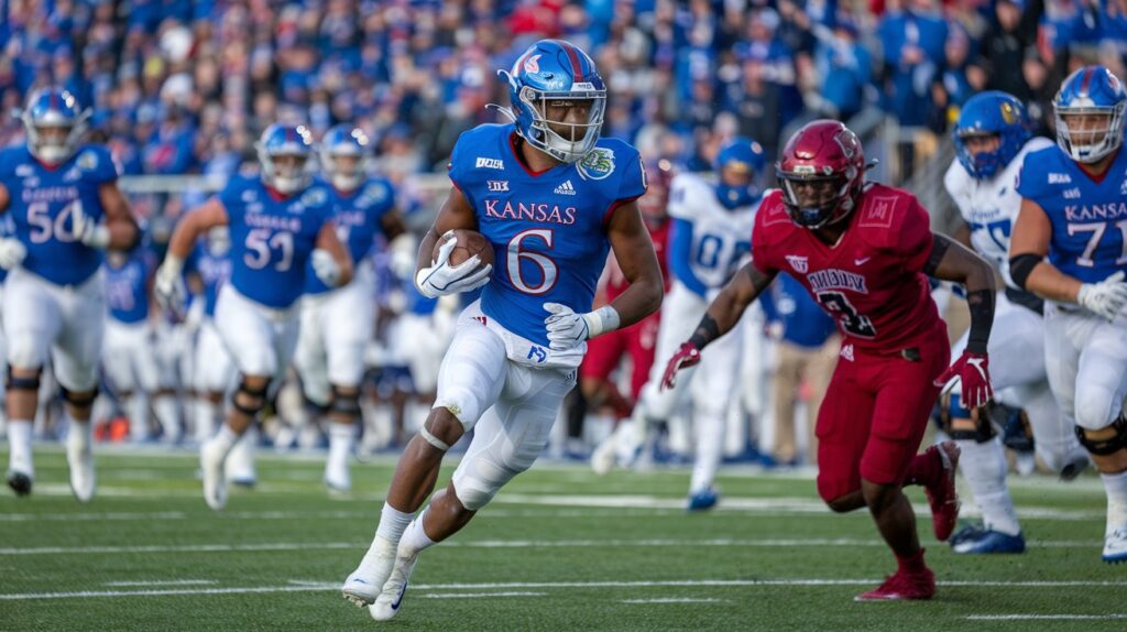 Kansas Jayhawks Football vs UNLV Football Match Player Stats