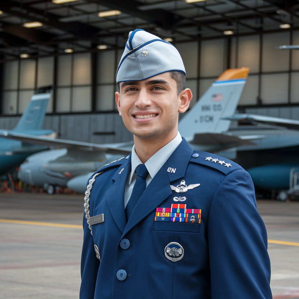 Hiren Patel Air Force Rank