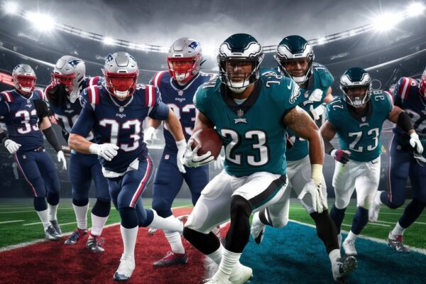 New England Patriots vs Philadelphia Eagles Match Player Stats